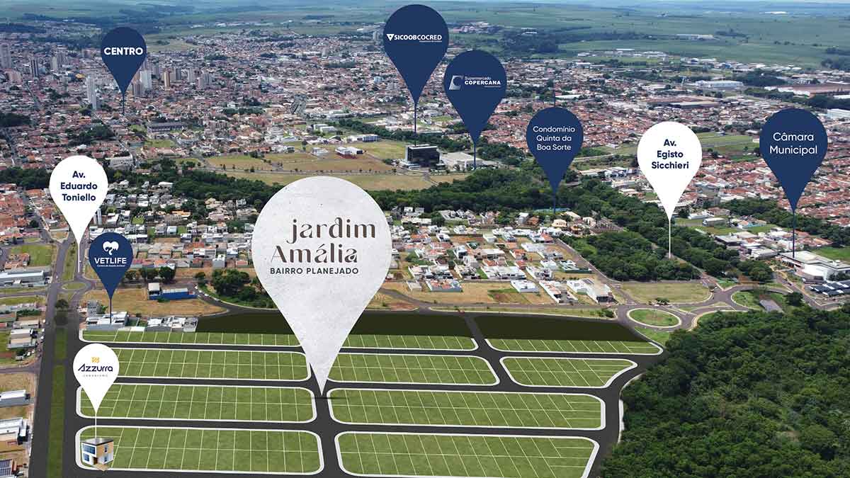 Loteamento Jardim Amália - Bairro Planejado